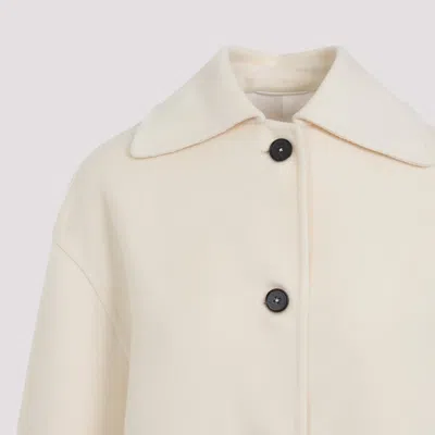 Jil Sander Double-breasted Wool Coat