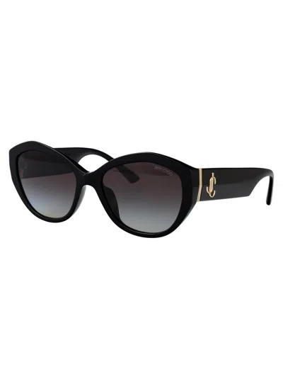 Jimmy Choo 0jc5007 Sunglasses In Black