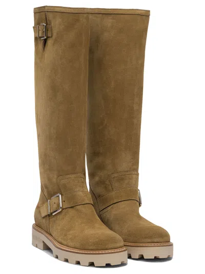 Jimmy Choo Knee-high Boots With Adjustable Straps