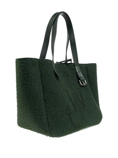 Jw Anderson Belt Tote In Green