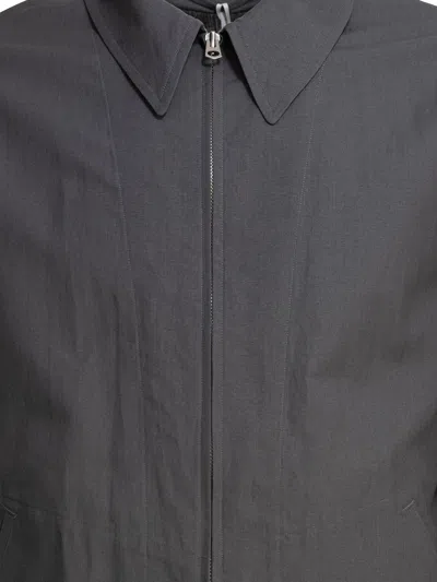 Kaptain Sunshine Wool-paper Blend Jacket With Modern Fit In Gray