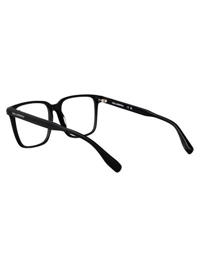 Karl Lagerfeld Black Acetate Glasses