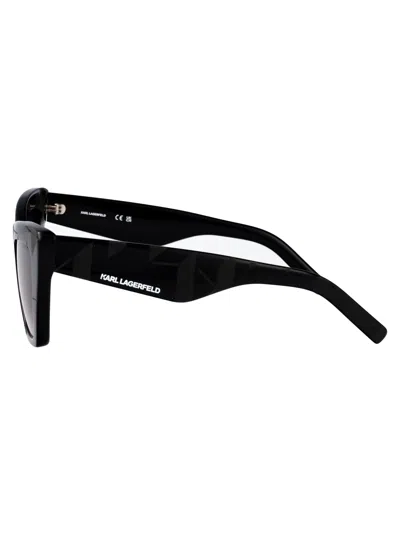 Karl Lagerfeld Cat Eye Sunglasses Kl6158 S 1 In Black