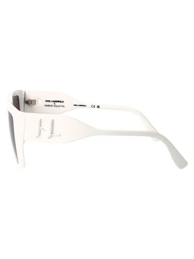 Karl Lagerfeld Rectangular Sunglasses Kl6098 S 105
