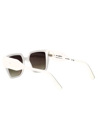 Karl Lagerfeld Rectangular Sunglasses Kl6098 S 105