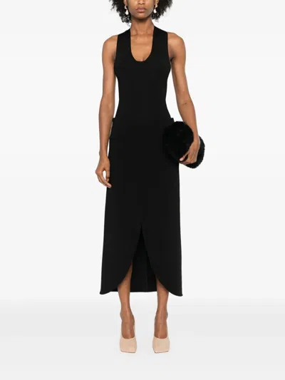 Khaite Toto Jersey Halter Bodysuit