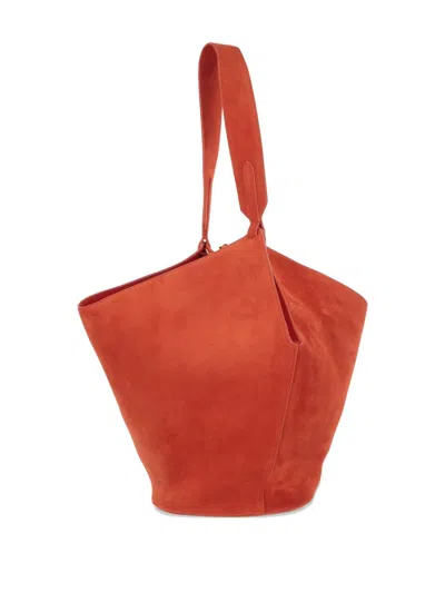 Khaite Lotus Smallleather Shoulder Bag