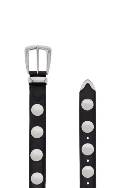 Khaite The Benny Belt With Studs