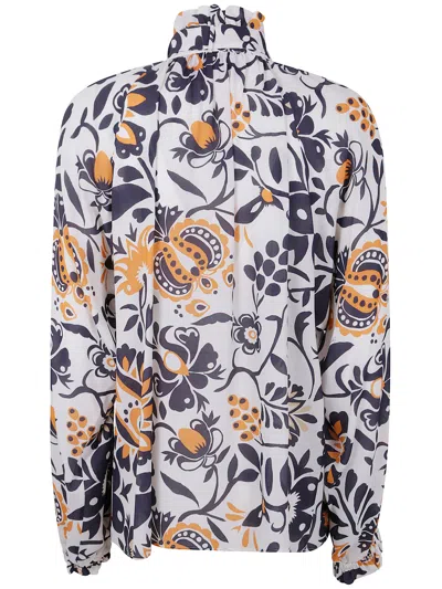 La Doublej La Double J "cerere Blouse" Sleeveless Shirt In Multi