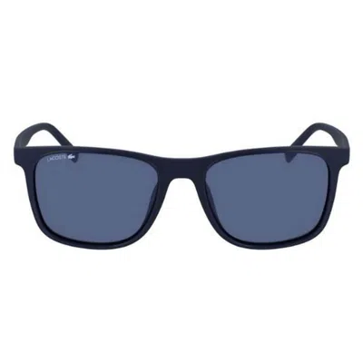 Lacoste Blue Acetate Sunglasses In Blue