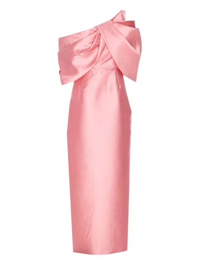 Solace London Women Davina Maxi Dress In Pink