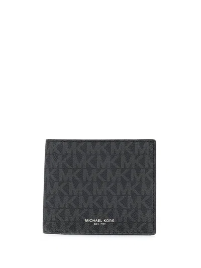 Michael Kors Logo Printed Bi-fold Wallet