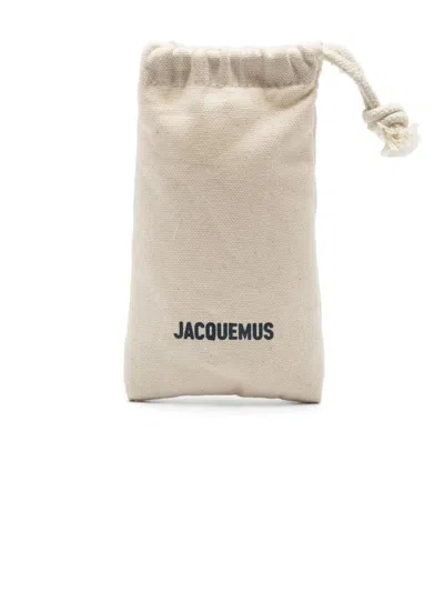 Linda Farrow X Jacquemus Les Lunettes Bambino Meta Sunglasses In Neutral