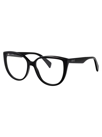 Liu •jo Liu Jo Black Acetate Glasses In Black