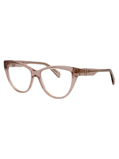 Liu •jo Liu Jo Nude Acetate Glasses In Neutral