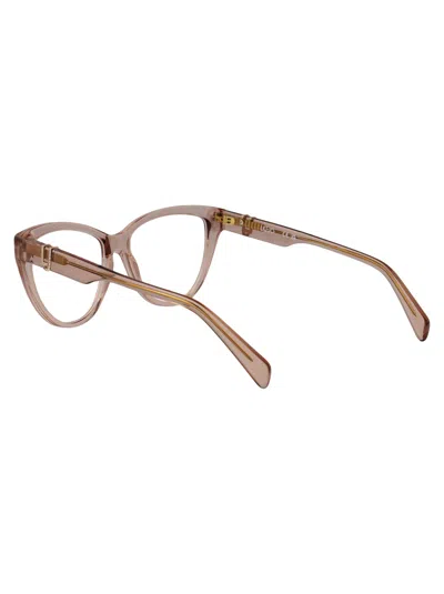 Liu •jo Liu Jo Nude Acetate Glasses In Neutral