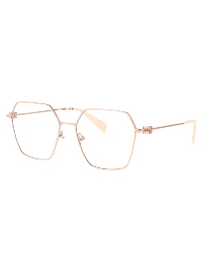 Liu •jo Liu Jo Rose Gold Metal Glasses