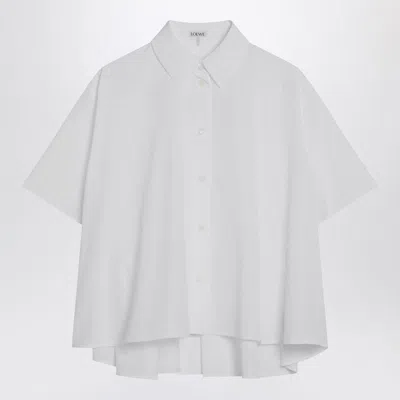 Loewe White Short-sleeved Shirt Women In White