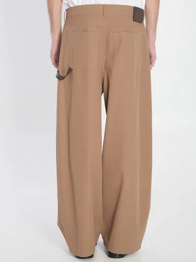 Loewe Men Cotton Carpenter Trousers