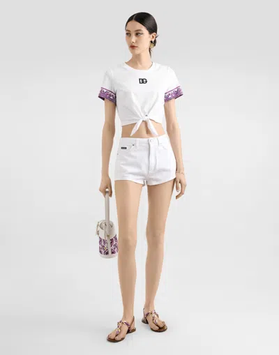 Dolce & Gabbana Majolica-prints Short-sleeved T-shirt