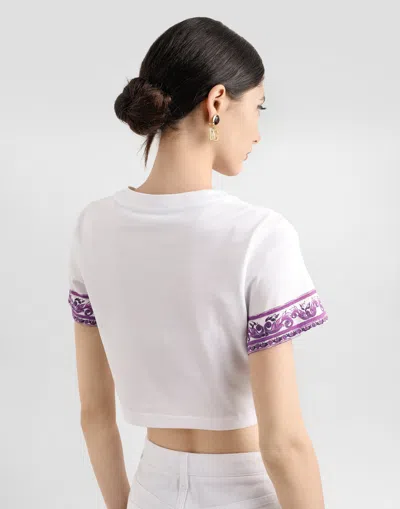 Dolce & Gabbana Majolica-prints Short-sleeved T-shirt