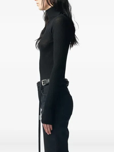 Ann Demeulemeester Marlena Top In Black