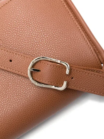 Longchamp Shoulder Bag M Le Foulonné Caramel Coloured