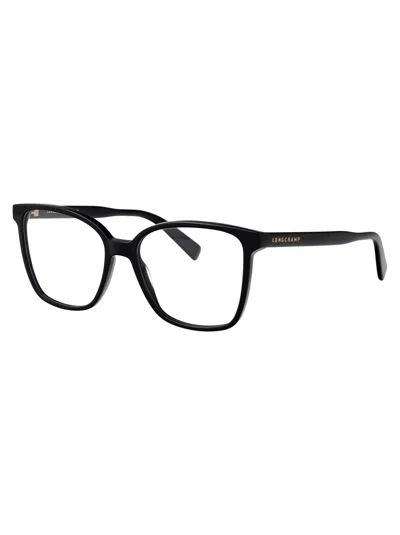 Longchamp Lo2753 Square-frame Glasses In Black