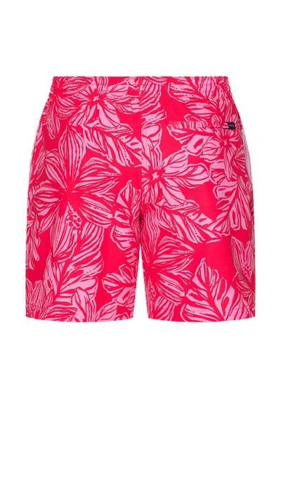Chubbies The Raz-matazz 7 Swim Short In Red