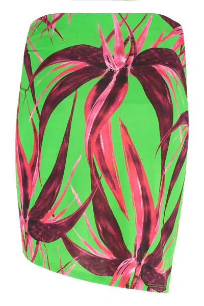 Louisa Ballou Coastline Mini-skirt In Green