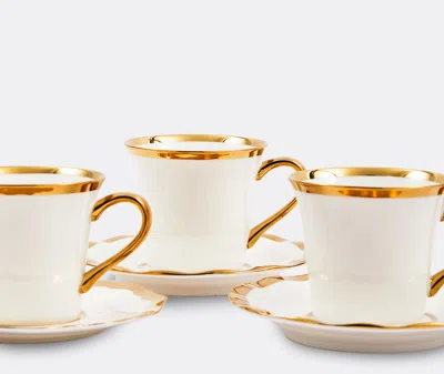 Polspotten Tea And Coffee White Uni In Neutral