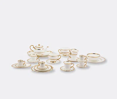Polspotten Tea And Coffee White Uni In Gold