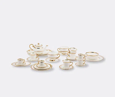 Polspotten Tea And Coffee White Uni In Gold