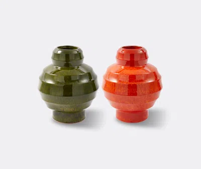 Polspotten Vases Dark Green Uni In Green