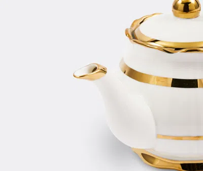 Polspotten Tea And Coffee White Uni In Gold