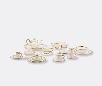 Polspotten Tea And Coffee White Uni In Gold