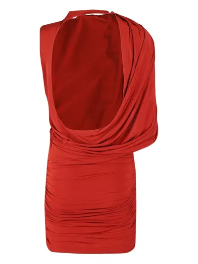 Magda Butrym Drape-detail Mini Dress