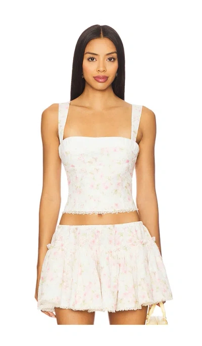 Majorelle Deidre Top In White