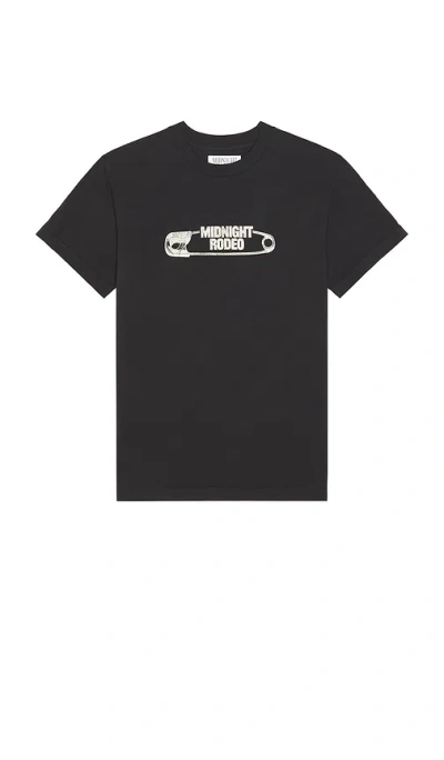 Midnight Rodeo Pinned T-shirt In Black