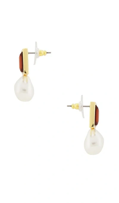 Lele Sadoughi Aegean Pearl Drop Earring