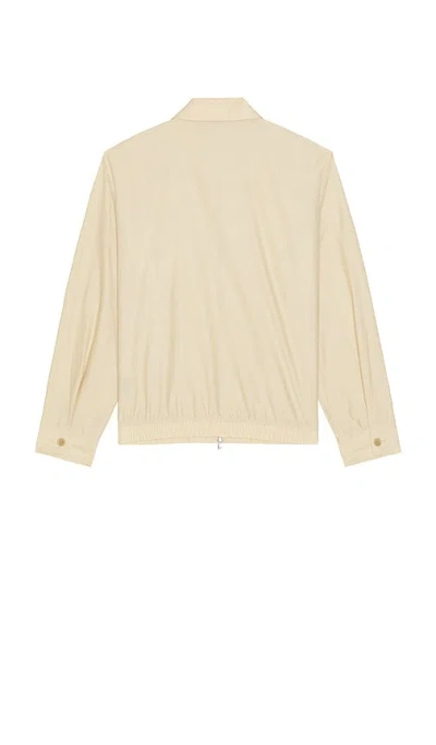Theory Zip Blouson Jacket Chino In Neutral