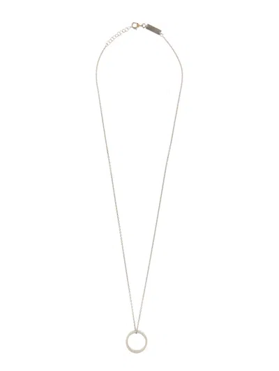 Maison Margiela Collana Con Anello Numerico