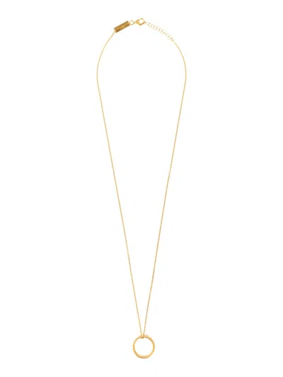 Maison Margiela Collana Con Anello Numerico