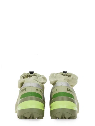 Mm6 Maison Margiela Mm6 X Salomon Low-cut In Green