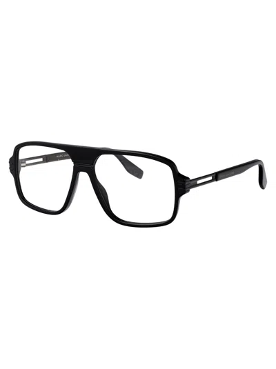 Marc Jacobs Geometric Flat Mirror In Black