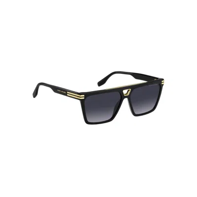 Marc Jacobs Geometric Sunglasses In Black