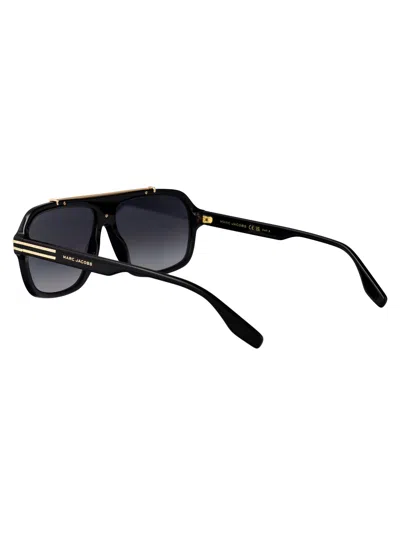 Marc Jacobs Squared Sunglasses Marc 840/s 2 M2 In Black