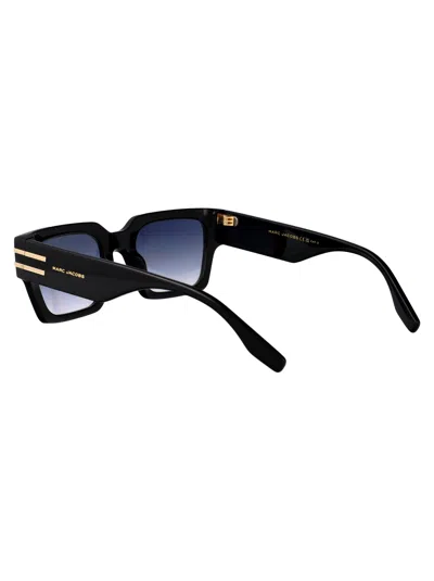 Marc Jacobs Squared Sunglasses Marc 787/s 2 M2 In Black
