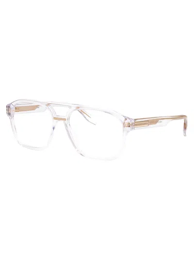 Marc Jacobs Crystal Acetate Glasses In Metallic
