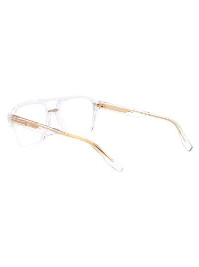 Marc Jacobs Crystal Acetate Glasses In Metallic